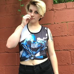 Batman/ Cat-woman tank top